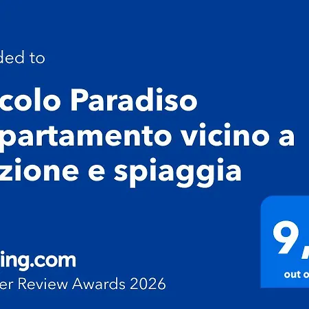 Apartament Piccolo Paradiso Vicino A Stazione E